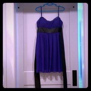 London Times purple cocktail dress